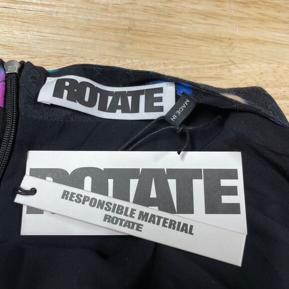 Rotate Birger Christensen NWT Frederikke Floral Halterneck Maxi Dress Sz 38 US 8 - Picture 6 of 13